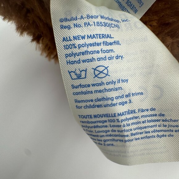 Build-A-Bear® "Glisten and the Merry Mission™ Santa's Reindeer Soft Toy - Picture 9 of 9